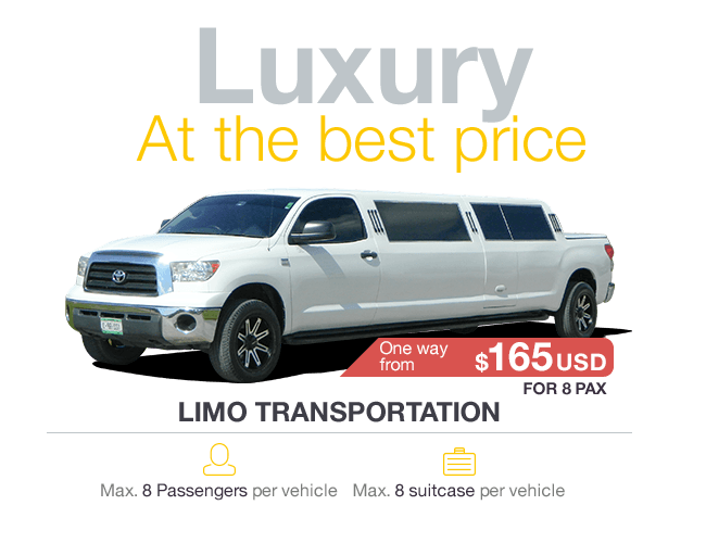 Cancun Airport Luxury transfers at the Best Price